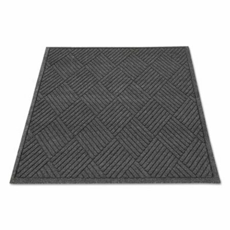 MILLENNIUM MAT CO Guardian, Ecoguard Diamond Floor Mat, Rectangular, 36 X 48, Charcoal EGDFB030404
